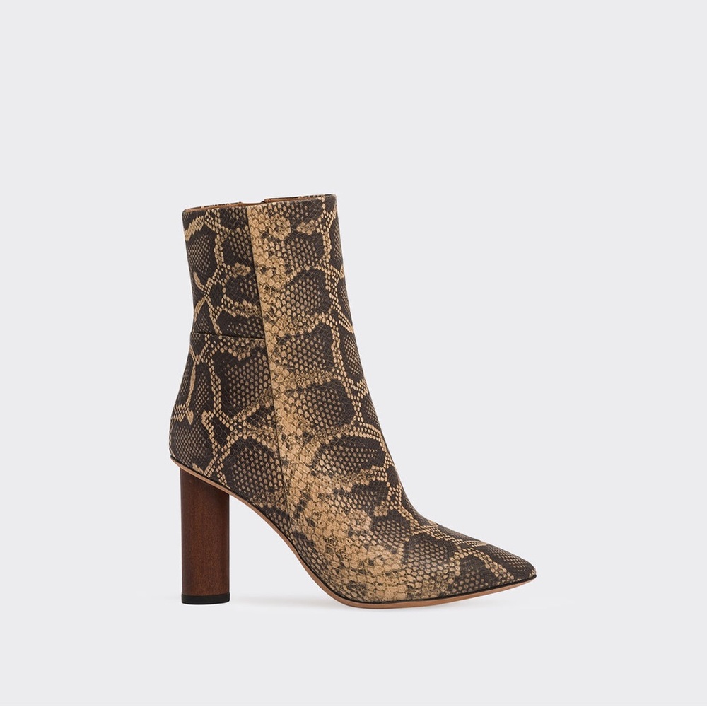 IRO PARIS SPOKANE BOOTS BEIGE, size 6, BNIB, NWT